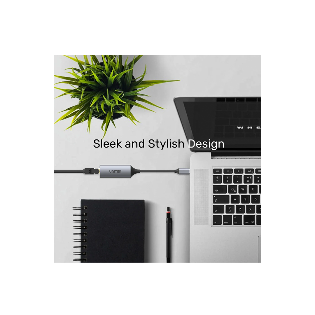 Unitek USB-C to Gigabit Ethernet Adapter in Qatar Unitek USB-C to Gigabit Ethernet Adapter in Qatar